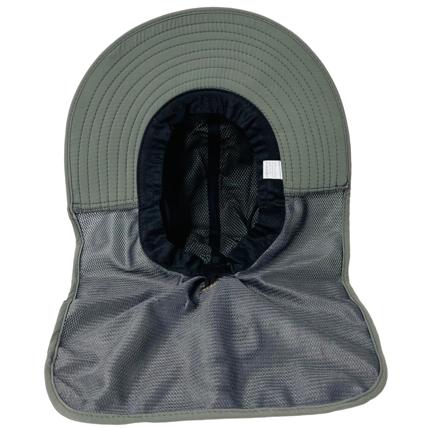 Packable and Adjustable Mesh Boonie Sun Hat with Mesh Neck Flap
