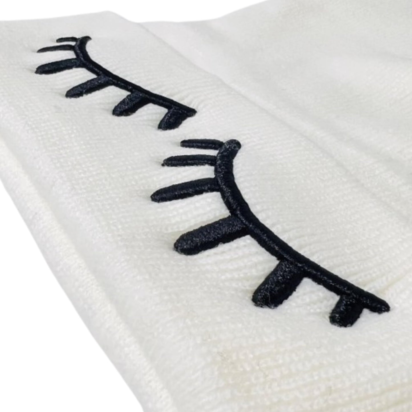 Unisex Embroidered Expression Mood Winter Knit Beanie