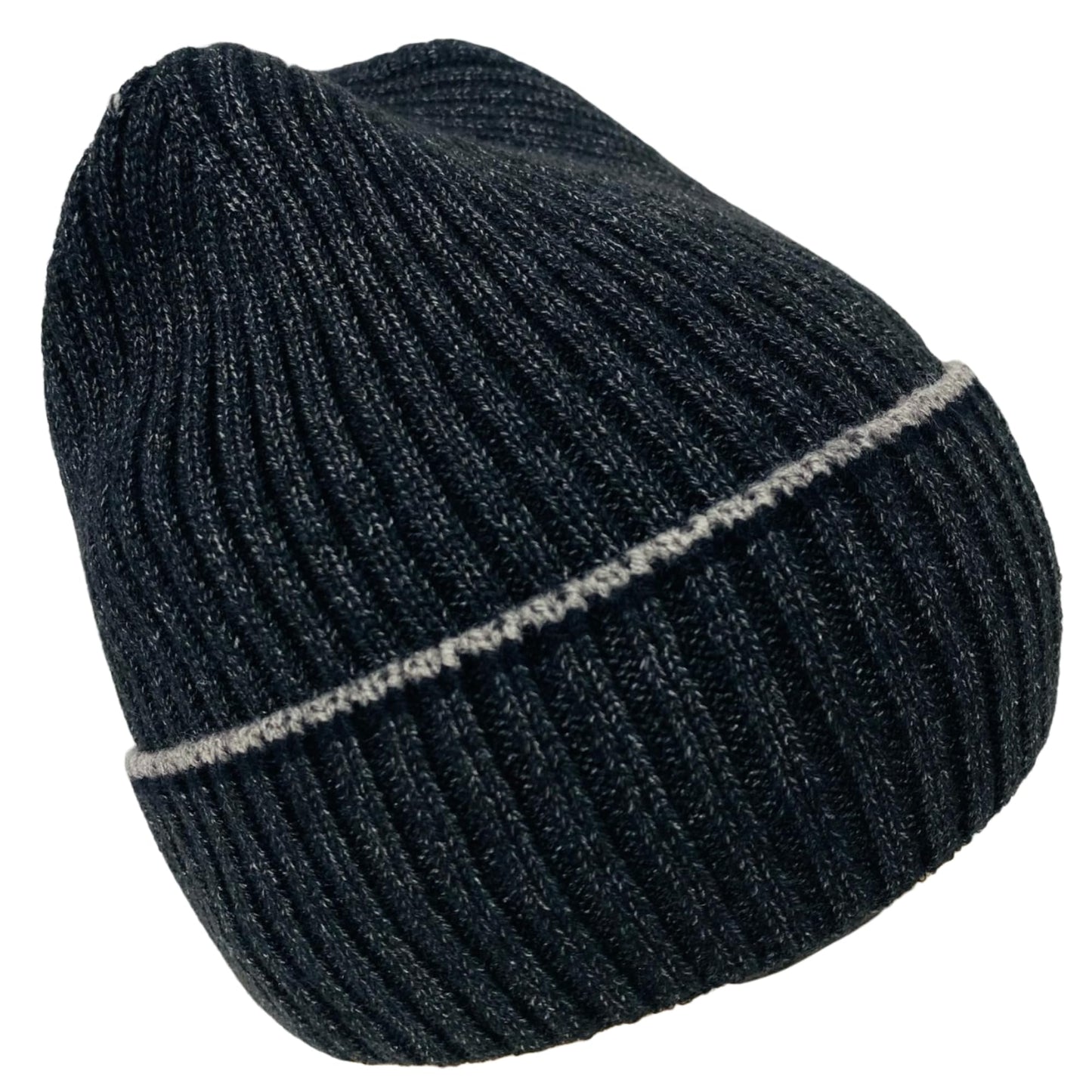 Unisex Super Soft Plush-Lined Solid Color Knitted Sport Cuffed Winter Hat