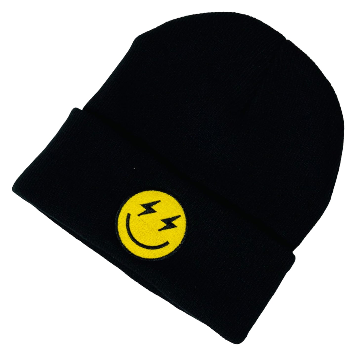 Unisex Embroidered Emoji Winter Knit Beanie
