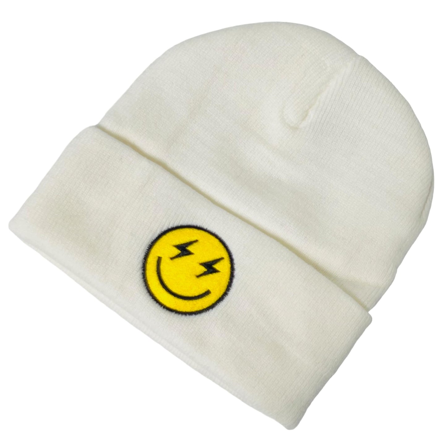 Unisex Embroidered Emoji Winter Knit Beanie