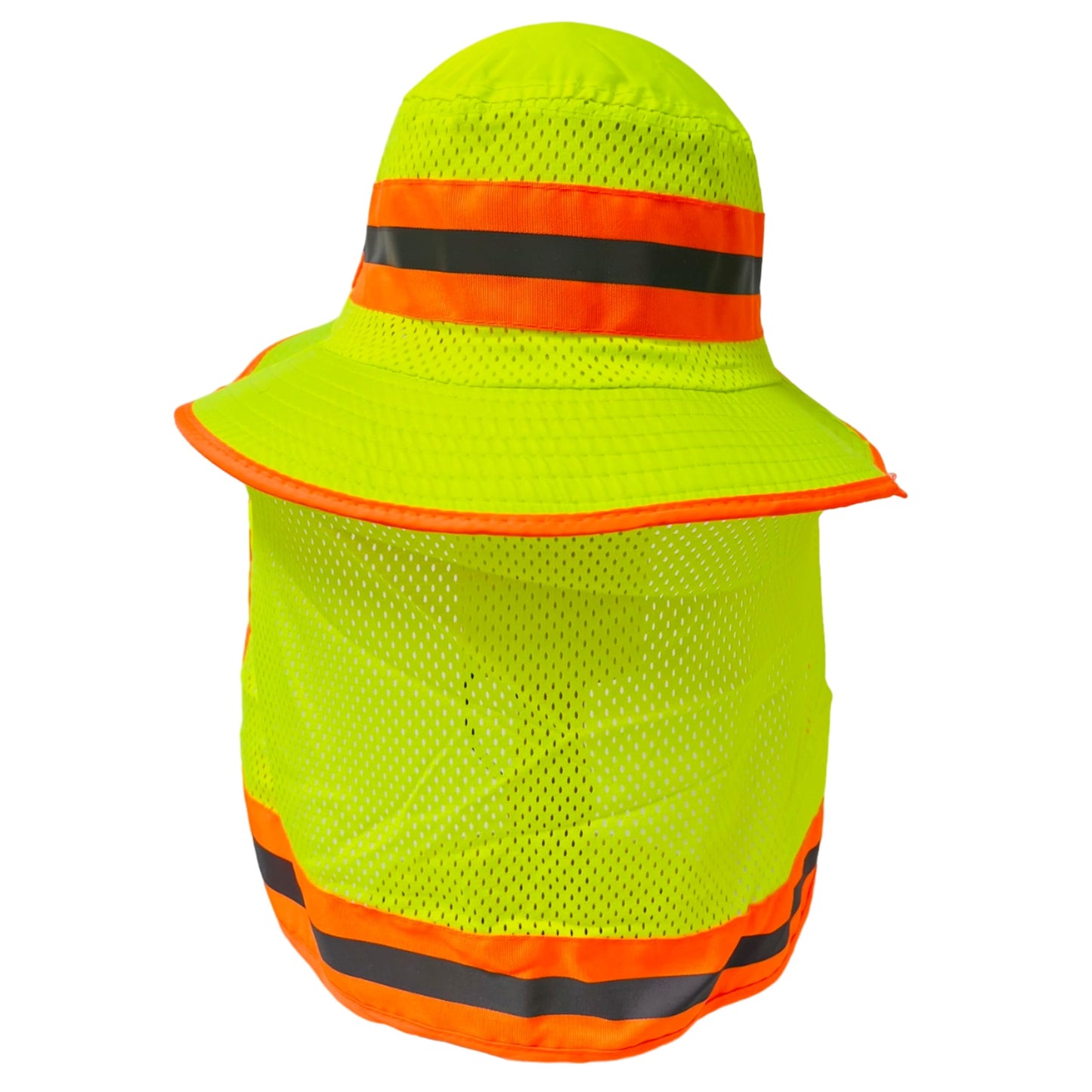 Packable and Adjustable Reflective Neon Boonie Sun Hat