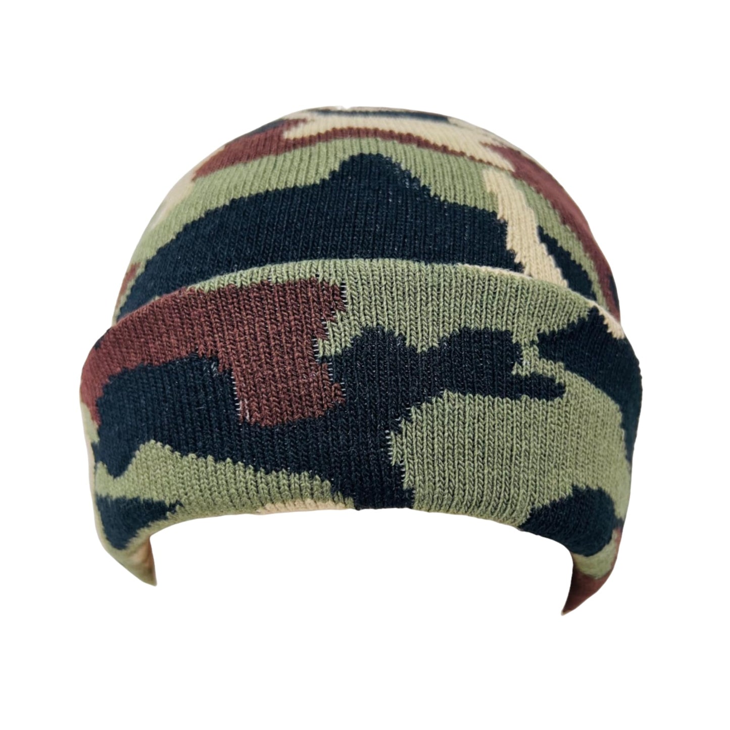Roytrense Super Soft Child Unisex Camo Print Winter Knit Beanie