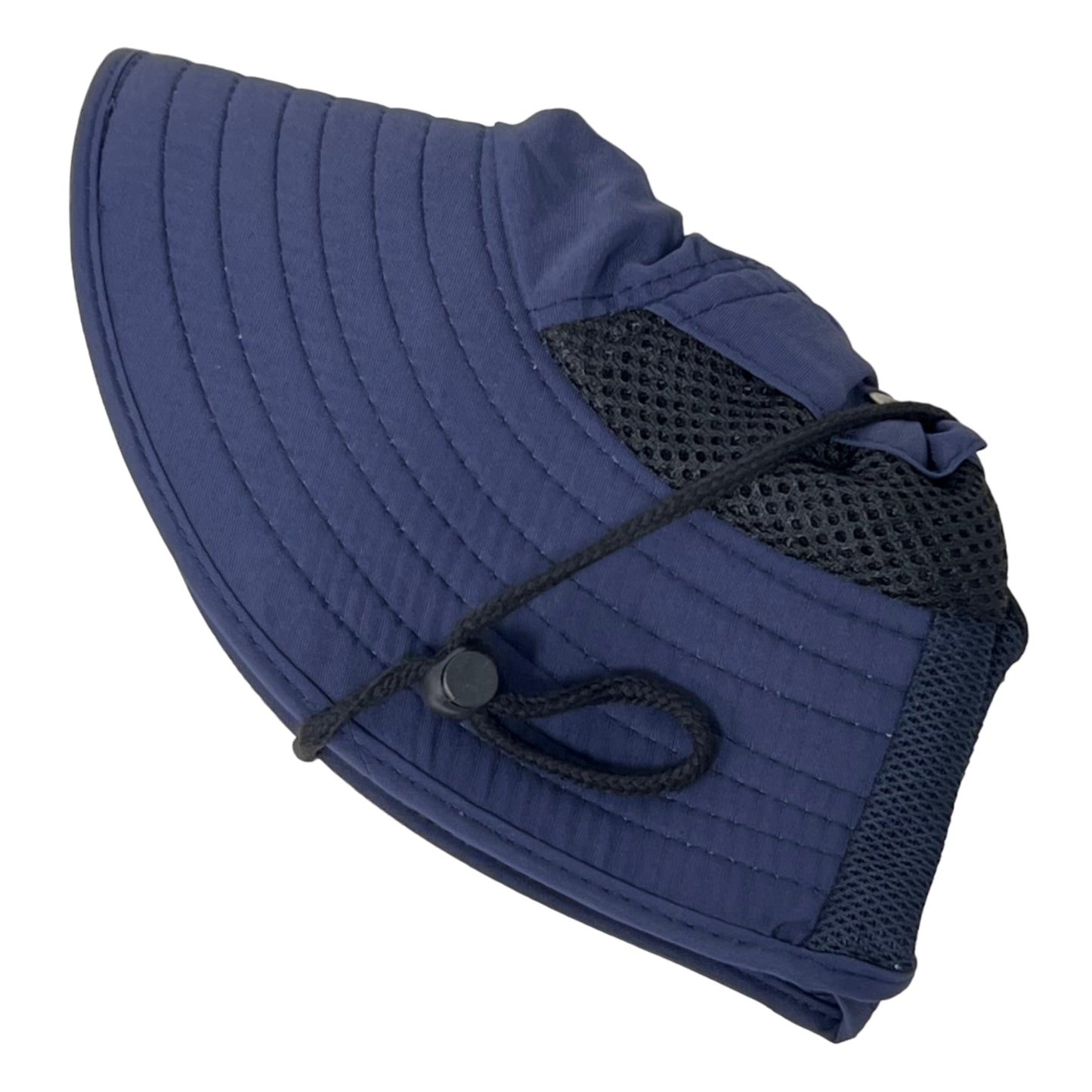 Packable and Adjustable Mesh Boonie Sun Hat with Mesh Neck Flap