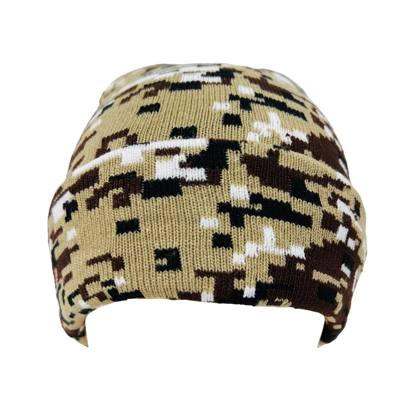Roytrense Super Soft Child Unisex Camo Print Winter Knit Beanie
