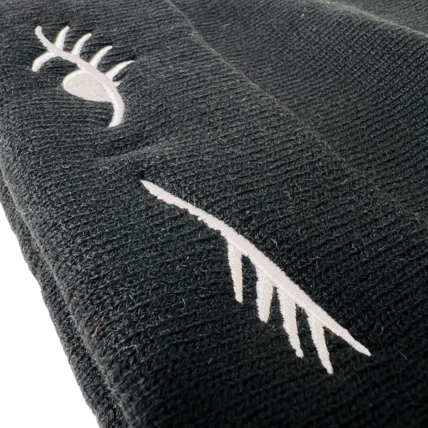 Unisex Embroidered Expression Mood Winter Knit Beanie