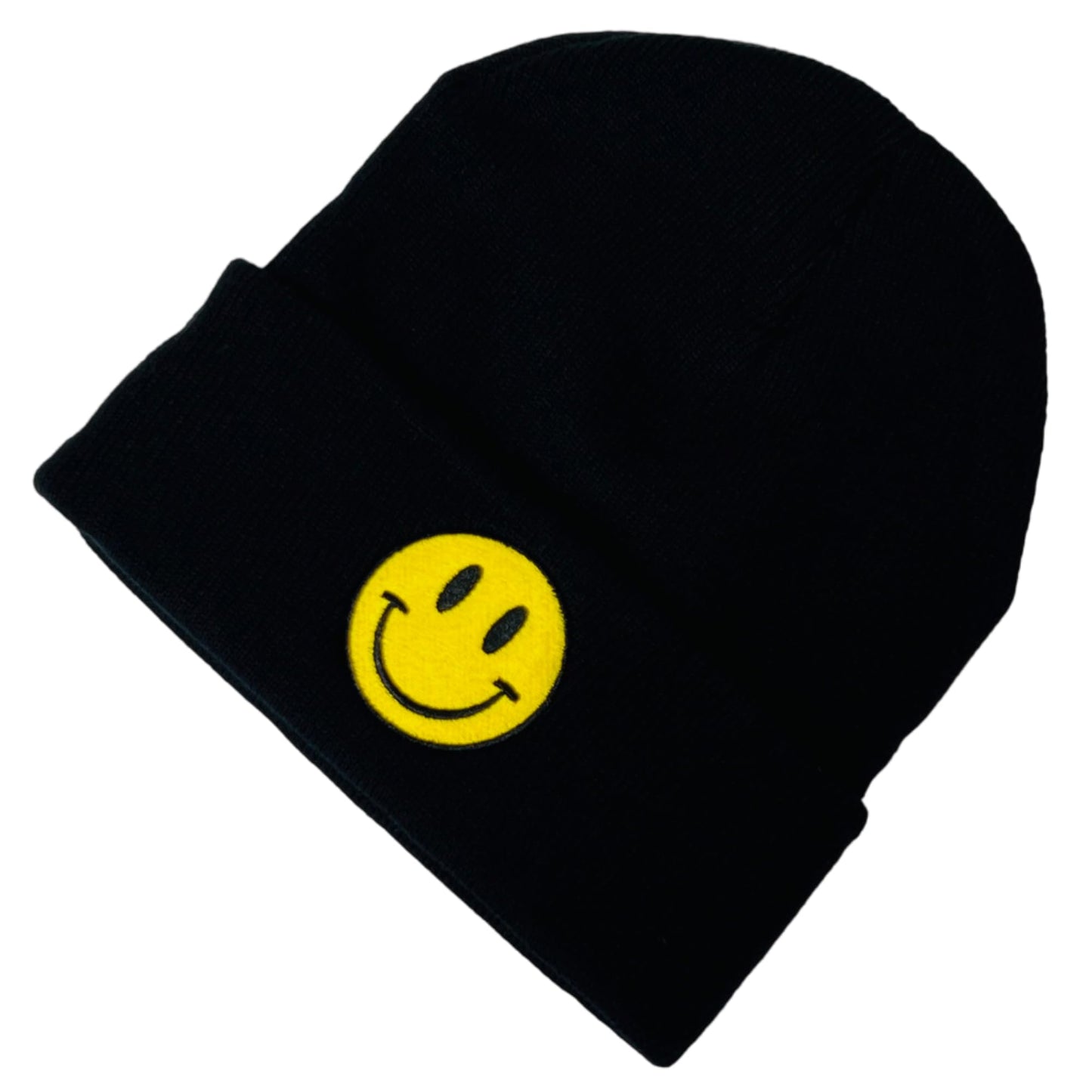 Unisex Embroidered Emoji Winter Knit Beanie
