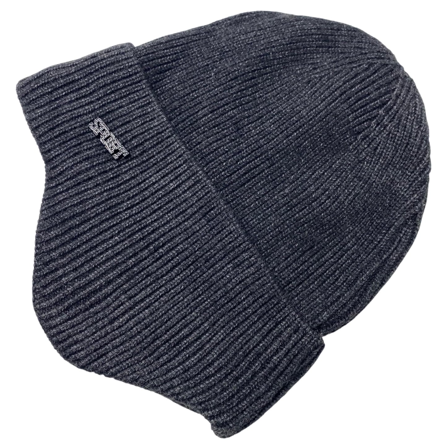 Super Soft Plush-Lined Solid Color Knitted Sport Cuffed Hat with Ear Cover