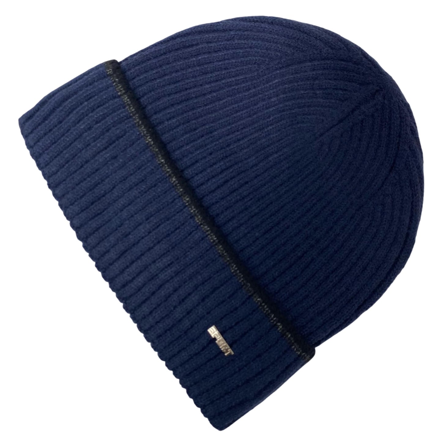 Unisex Super Soft Plush-Lined Solid Color Knitted Sport Cuffed Winter Hat