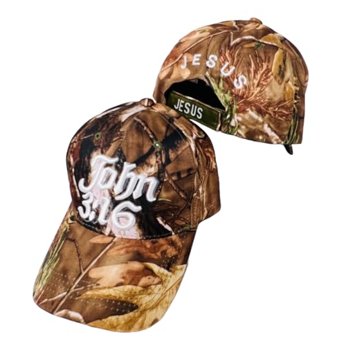 John 3:16 - Unisex Religious 3D Embroidered Baseball Cap