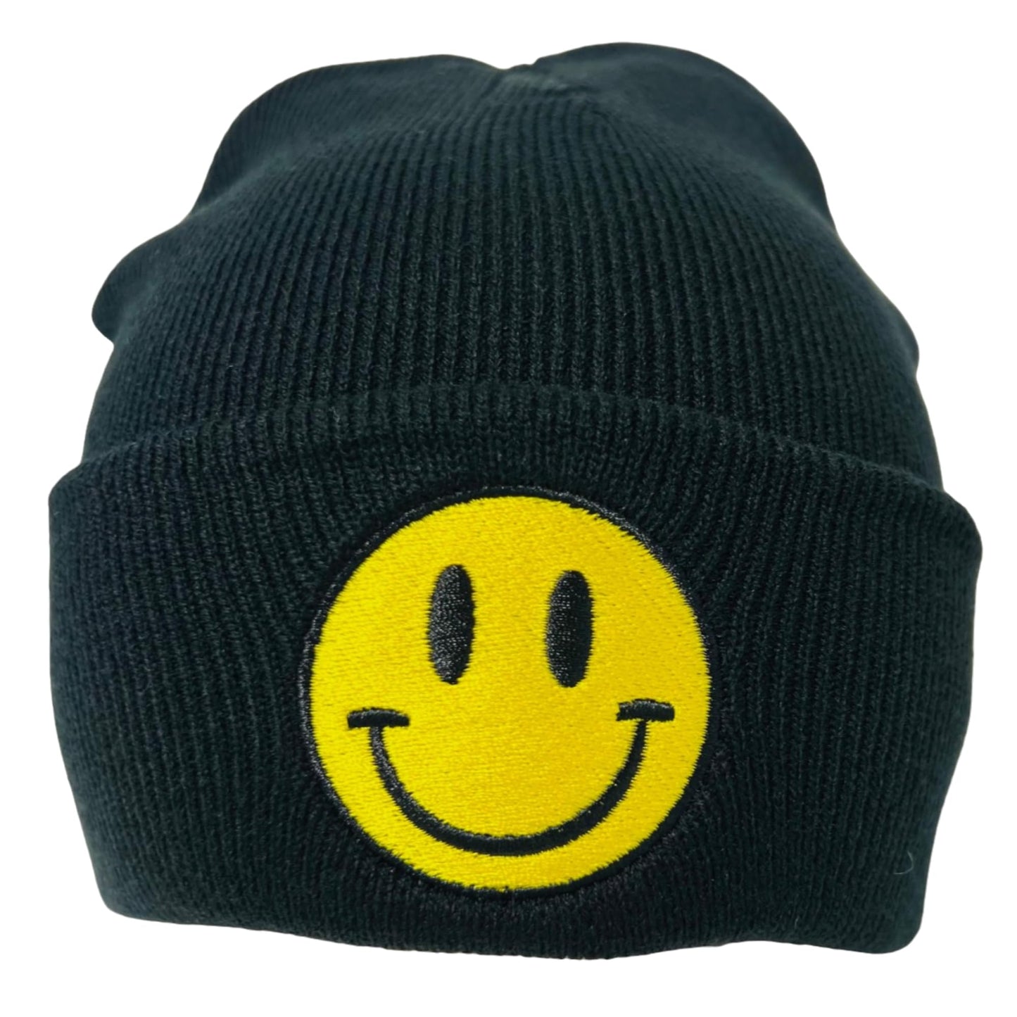 Unisex Embroidered Emoji Winter Knit Beanie