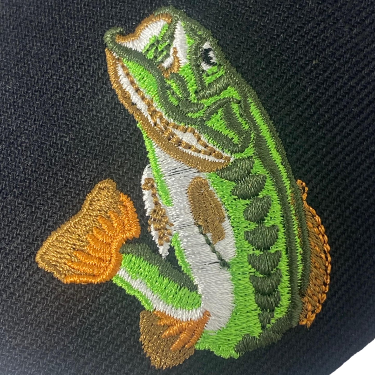 Embroidered Born to Fish Forced to Work Adjustable Baseball Cap