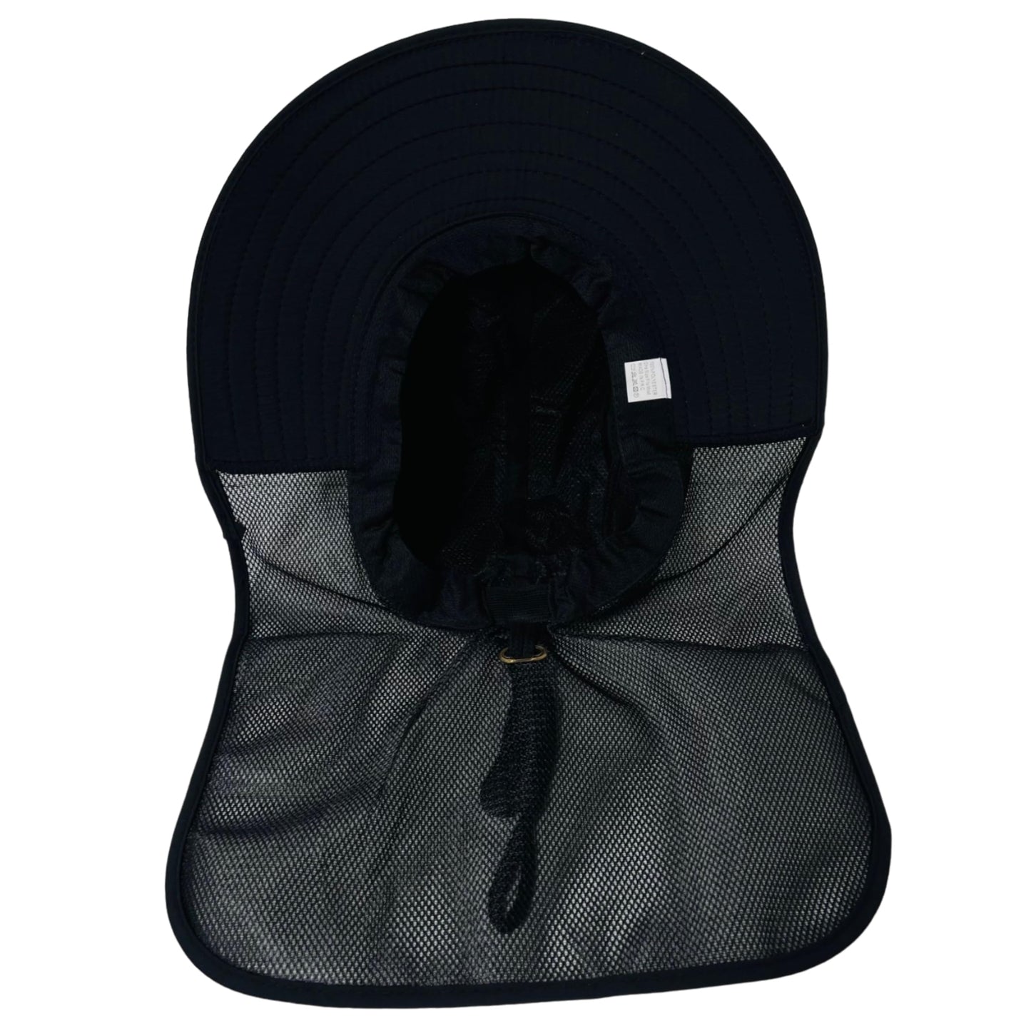 Packable and Adjustable Mesh Boonie Sun Hat with Mesh Neck Flap