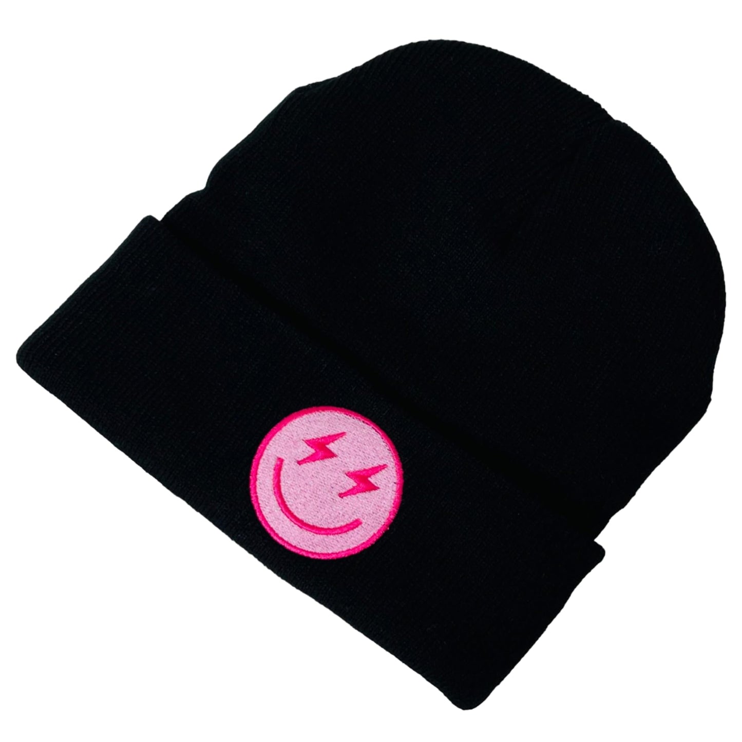 Unisex Embroidered Emoji Winter Knit Beanie