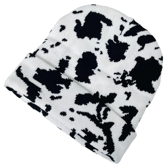 Super Soft Unisex Animal Print Winter Knit Beanie