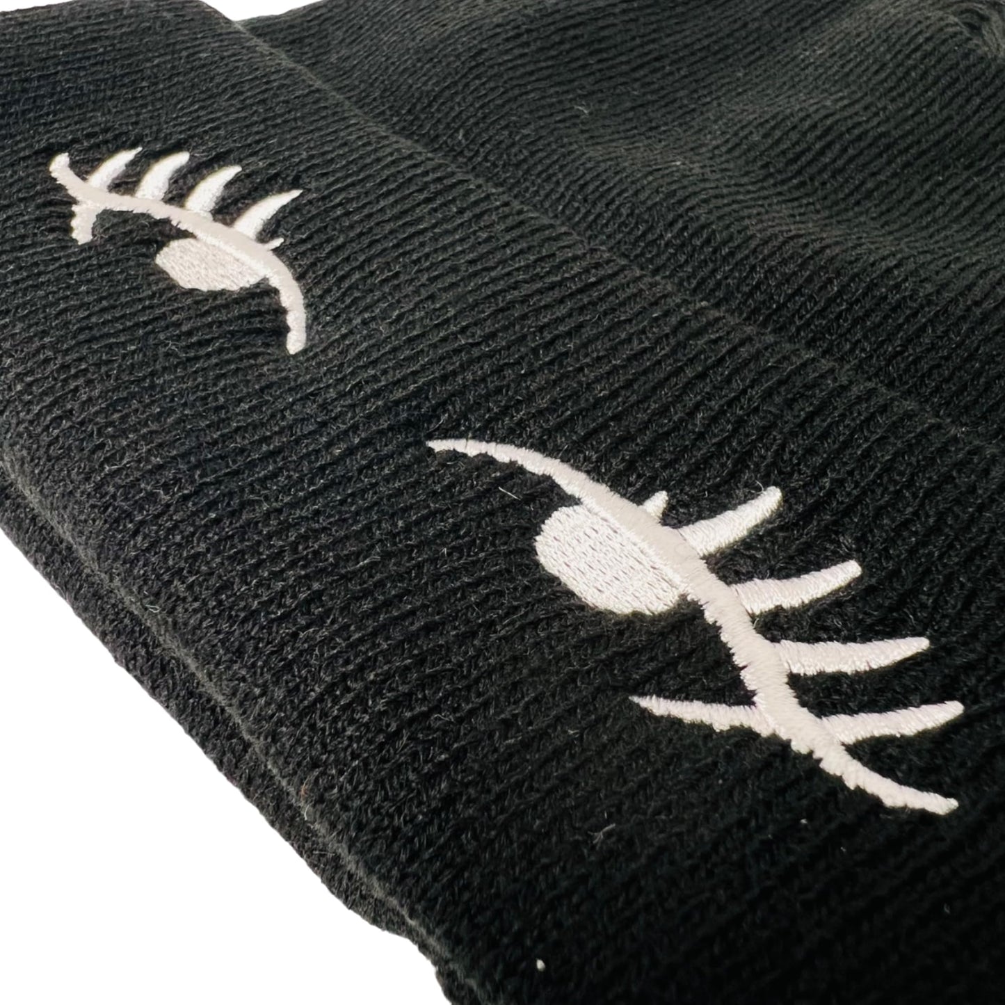 Unisex Embroidered Expression Mood Winter Knit Beanie