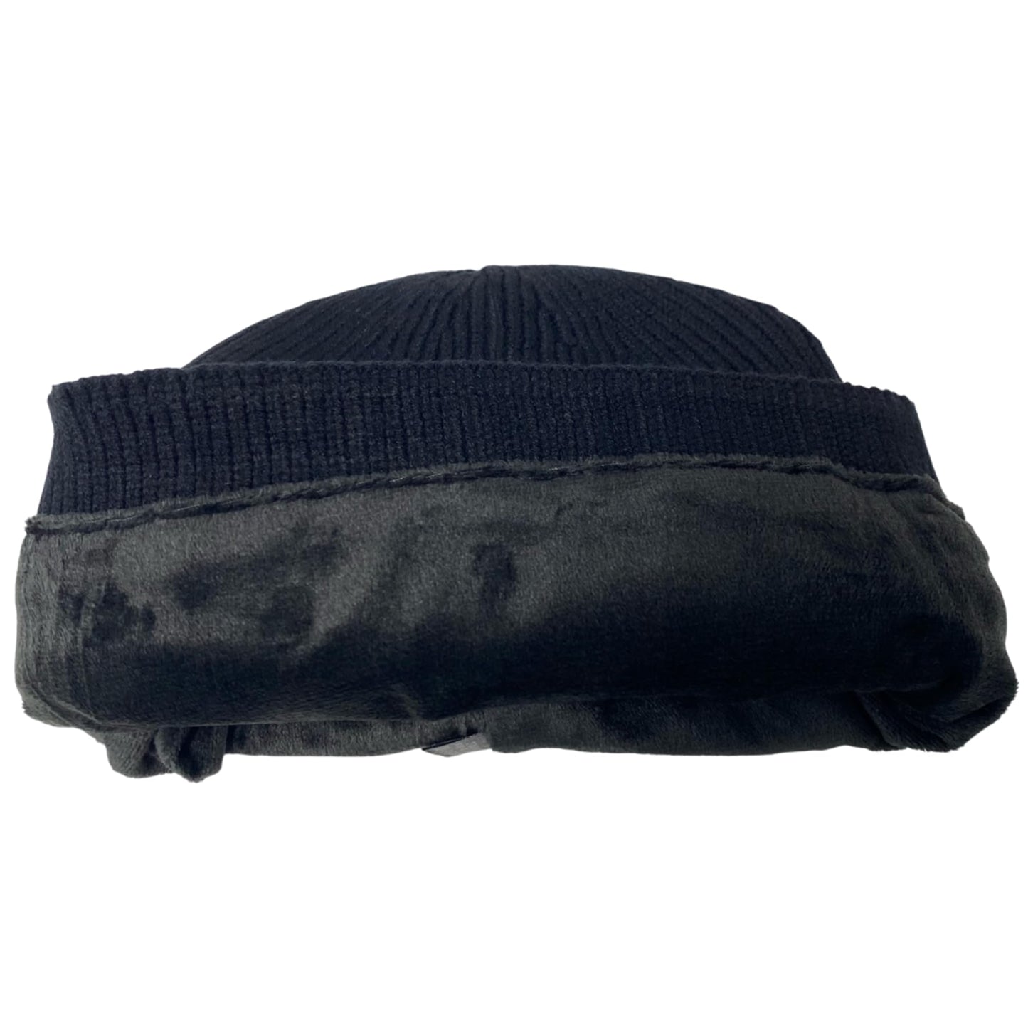 Super Soft Plush-Lined Solid Color Knitted Sport Cuffed Winter Hat