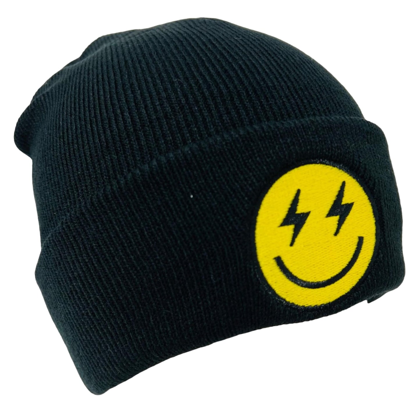 Unisex Embroidered Emoji Winter Knit Beanie