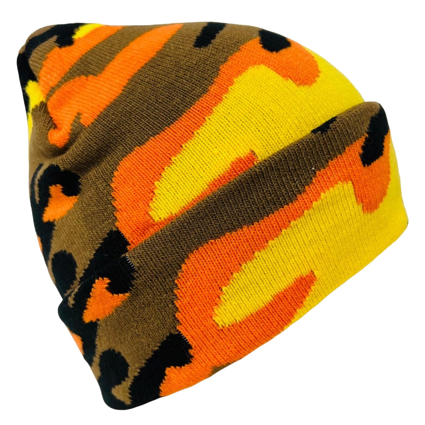 Super Soft Unisex Camo Print Winter Knit Beanie