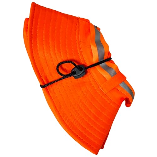 Packable and Adjustable Reflective Neon Boonie Sun Hat