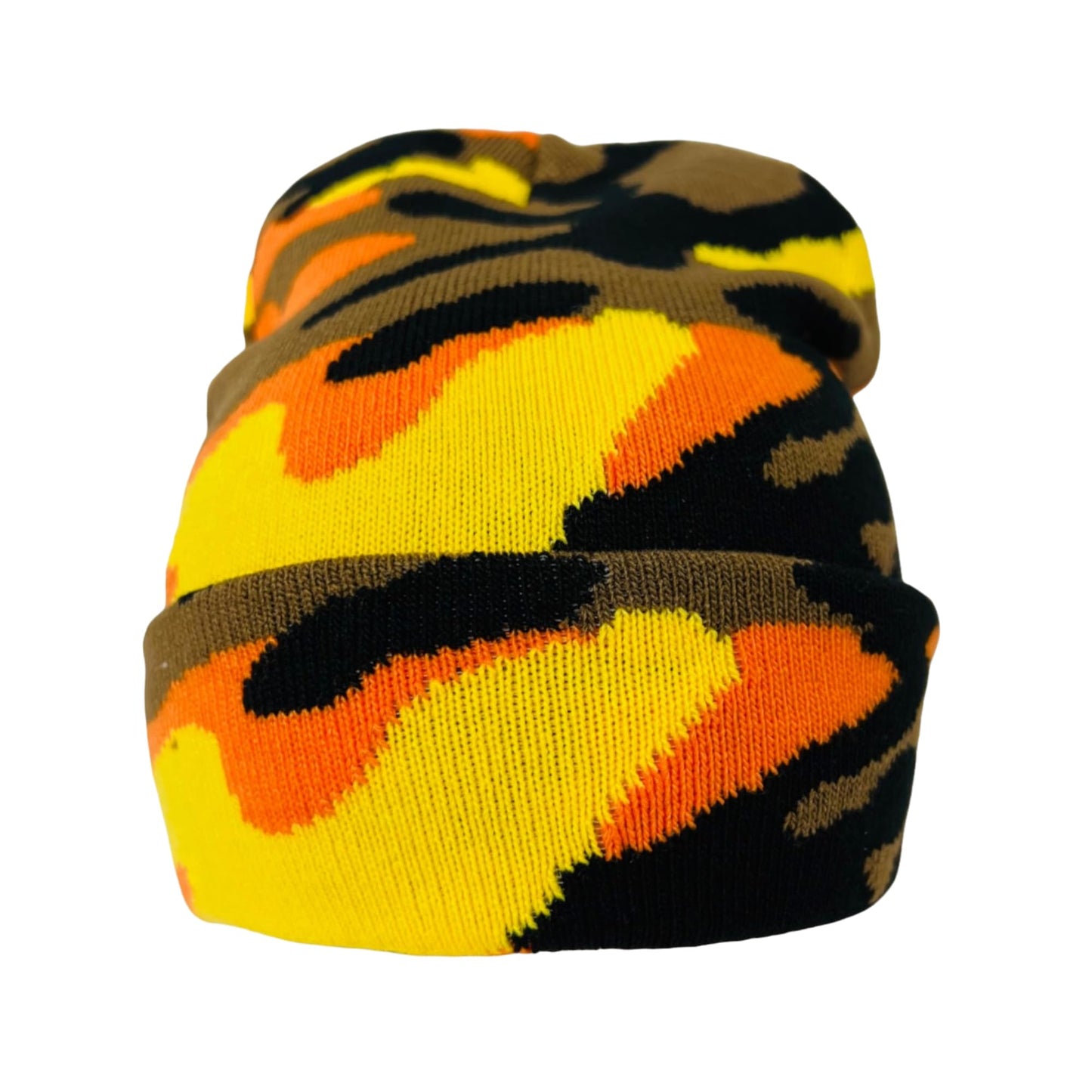 Roytrense Super Soft Child Unisex Camo Print Winter Knit Beanie
