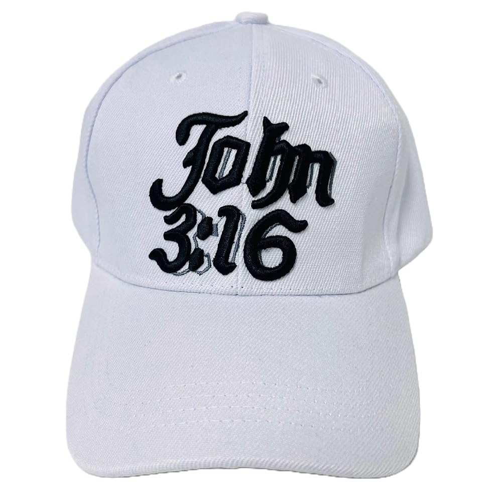 John 3:16 - Unisex Religious 3D Embroidered Baseball Cap