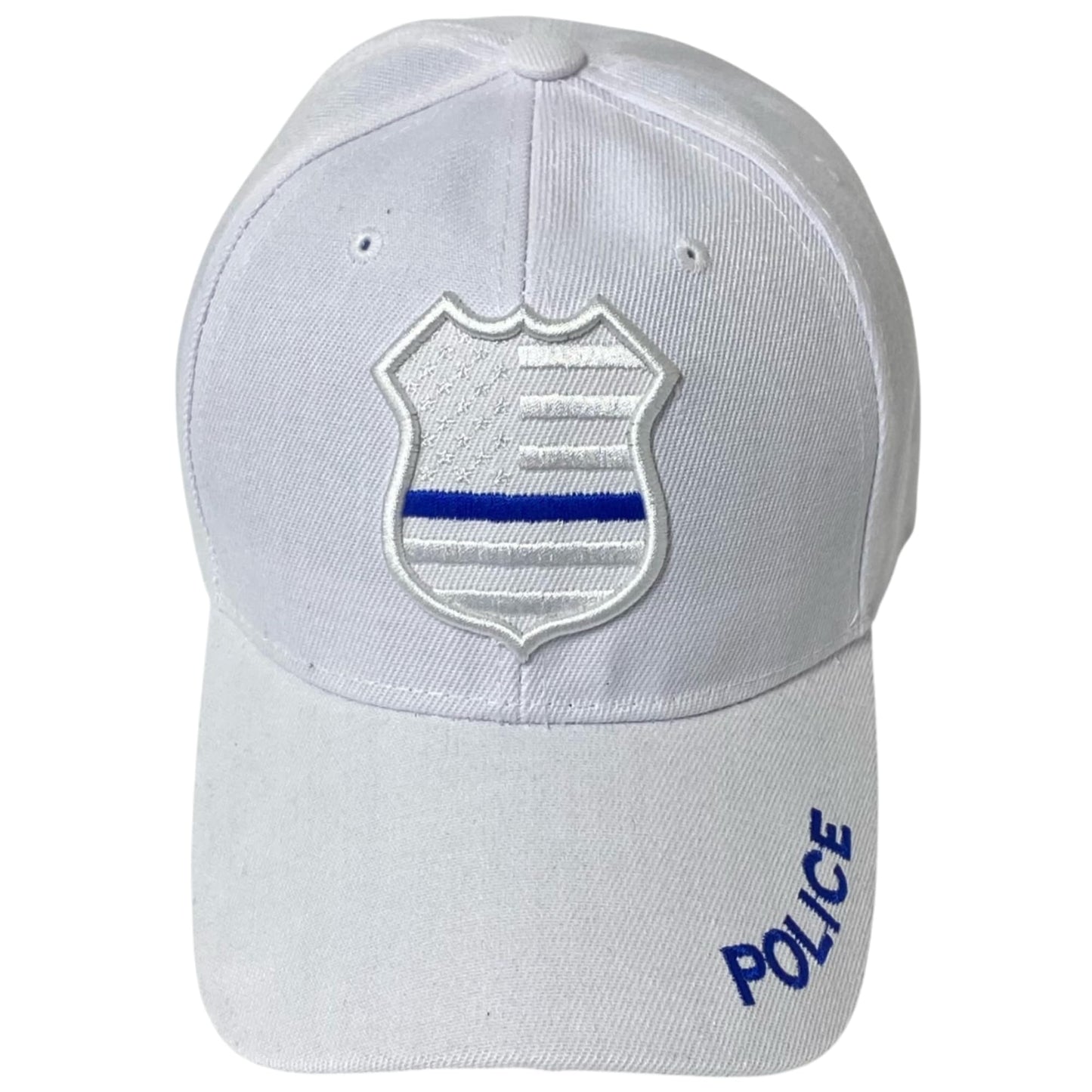 Roytrense Unisex Embroidered Blue Line Badge Baseball Cap – Patriotic Law Enforcement Support Hat