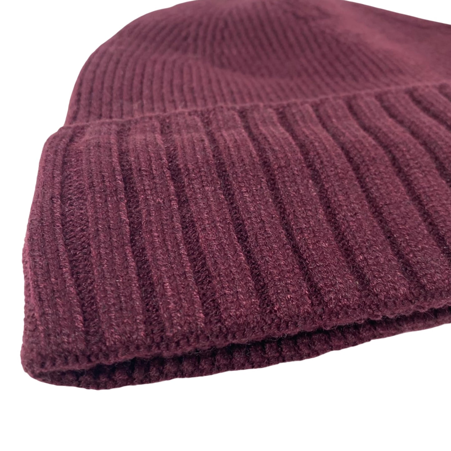 Super Soft Plush-Lined Solid Color Knitted Sport Cuffed Winter Hat