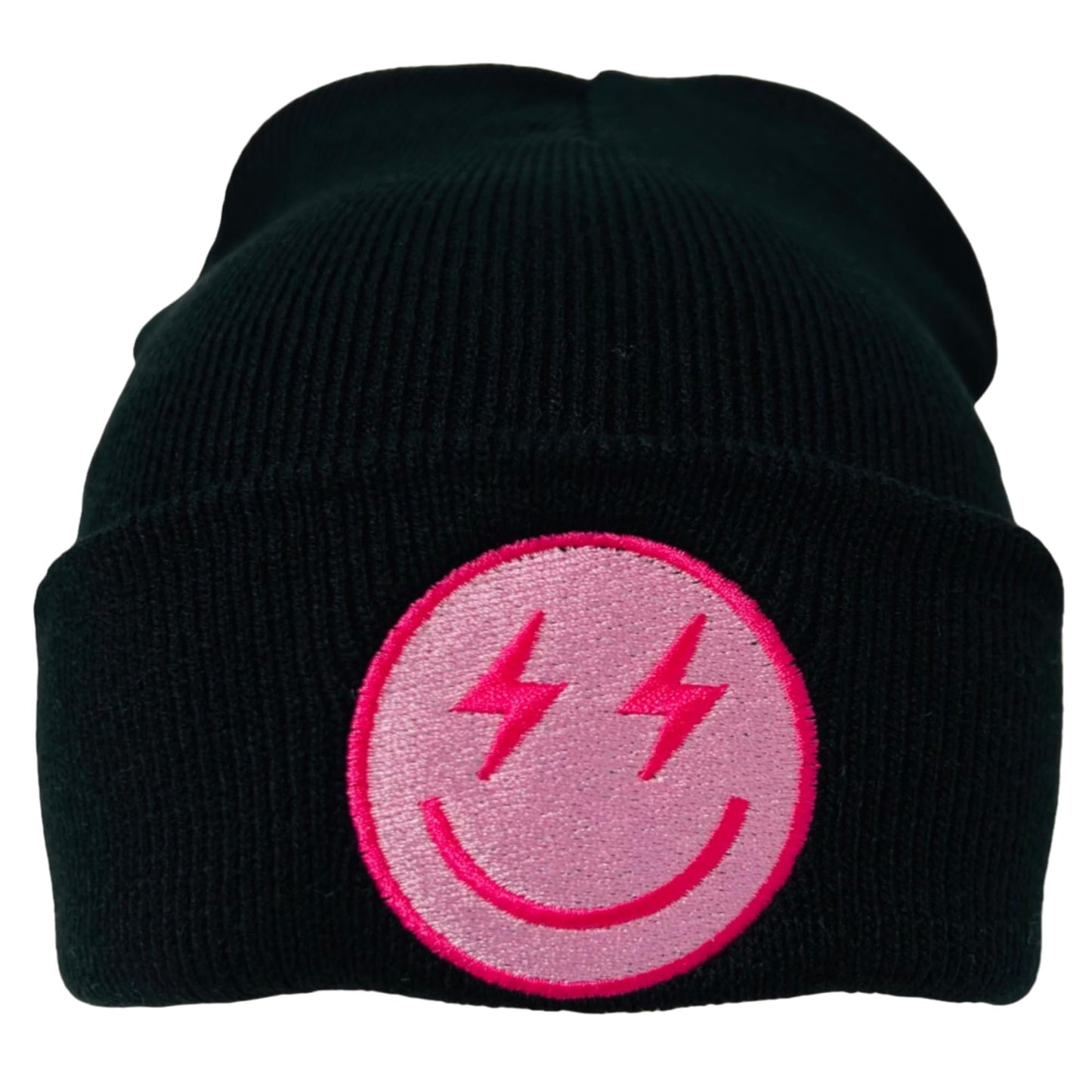 Unisex Embroidered Emoji Winter Knit Beanie