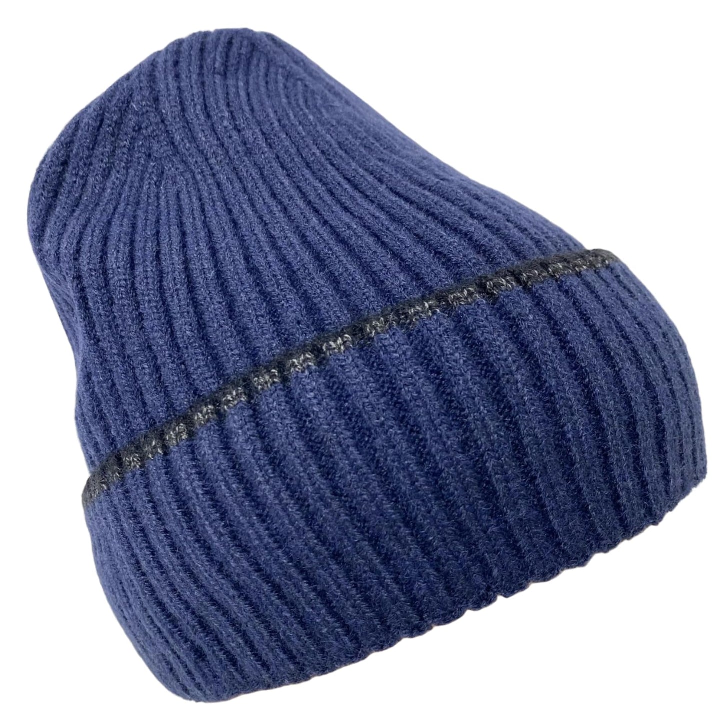 Unisex Super Soft Plush-Lined Solid Color Knitted Sport Cuffed Winter Hat