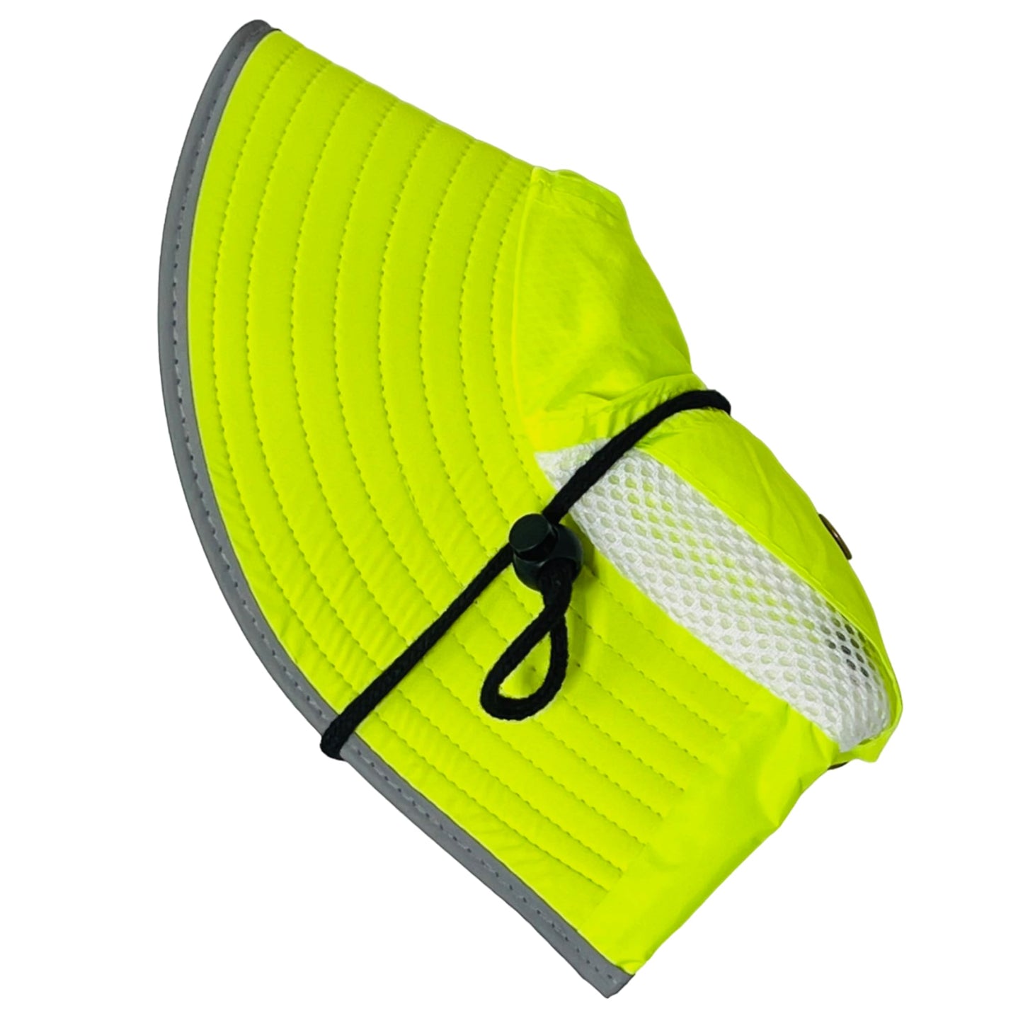 Packable and Adjustable Neon Boonie Sun Hat with Neck Flap