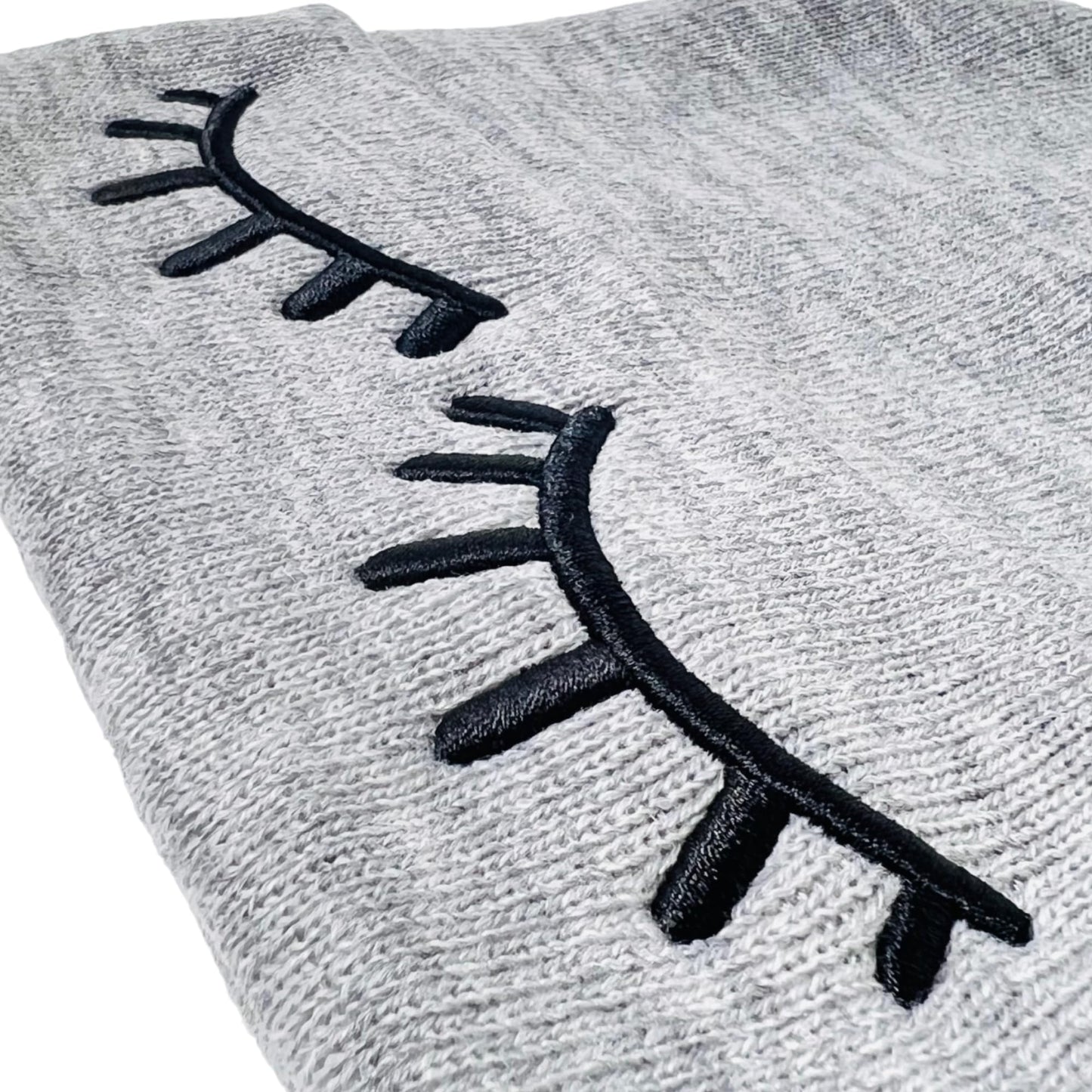 Unisex Embroidered Expression Mood Winter Knit Beanie