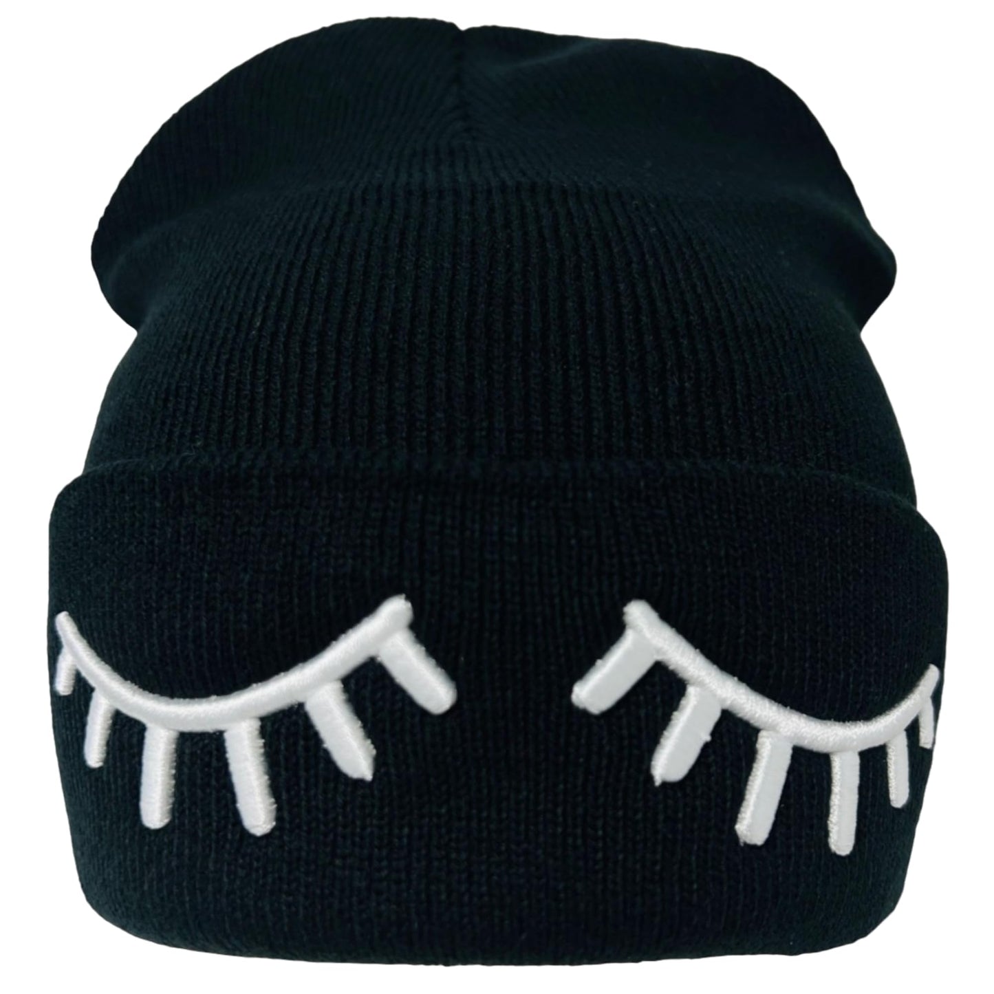 Unisex Embroidered Expression Mood Winter Knit Beanie