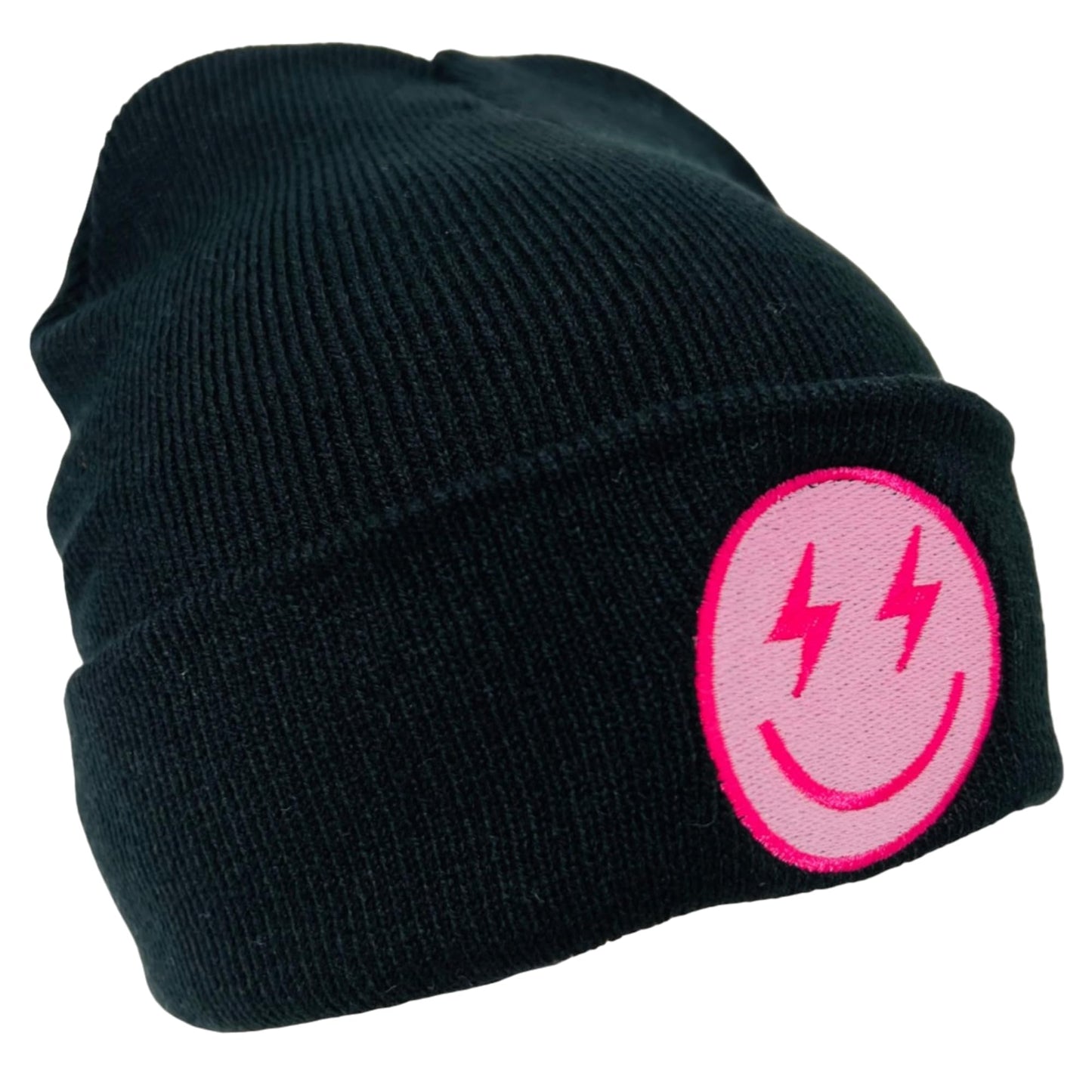 Unisex Embroidered Emoji Winter Knit Beanie