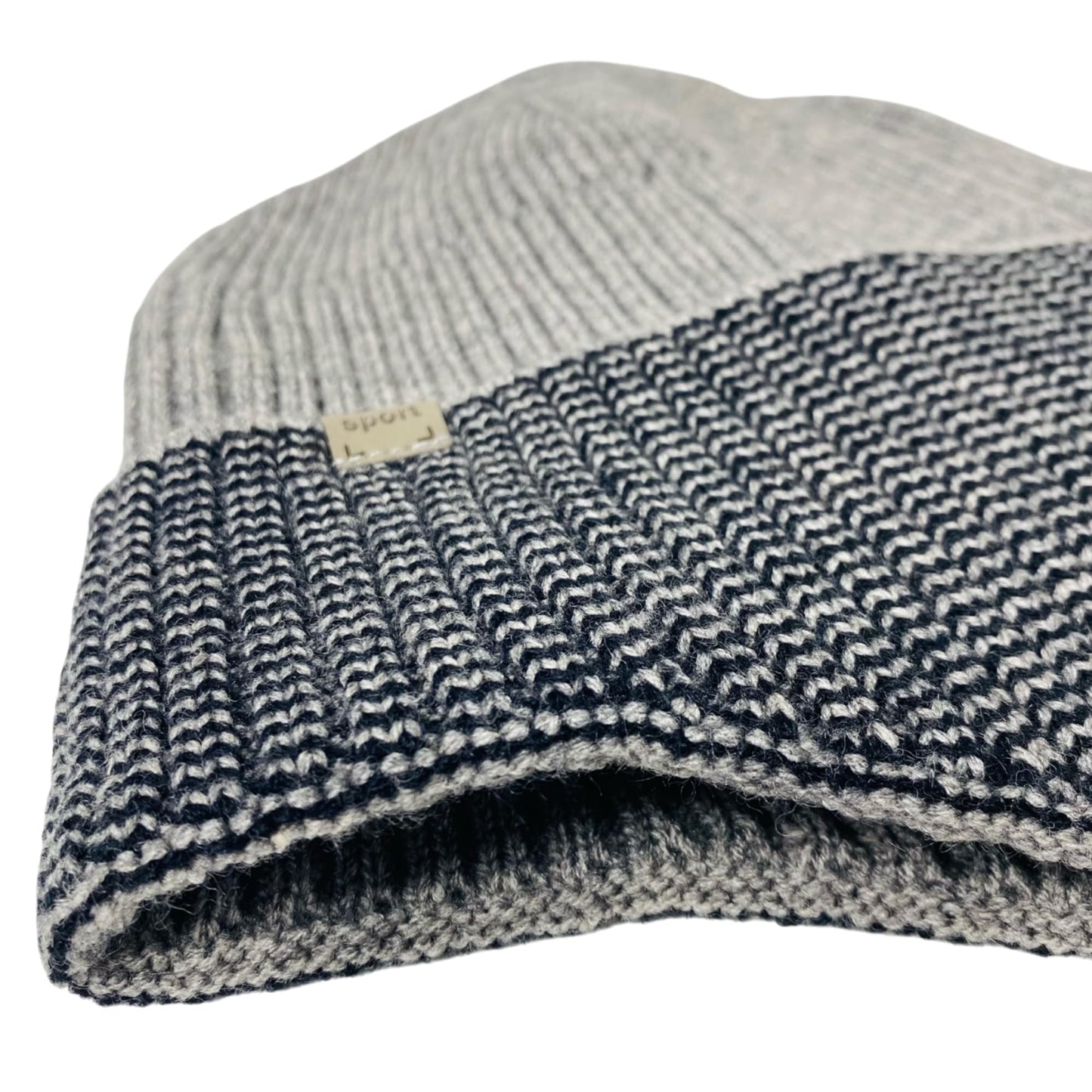 Super Soft Plush-Lined Solid Color Knitted Sport Cuffed Hat with Ear Cover