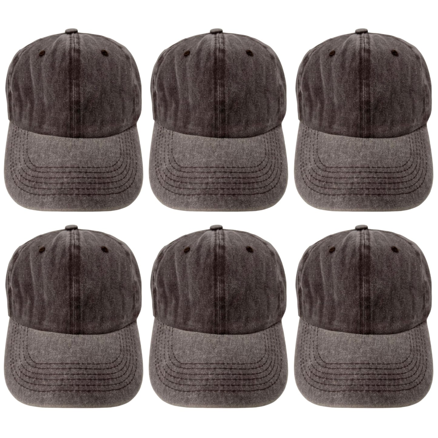 Roytrense Unisex 100% Cotton Washed Low Profile Dad Hat - Adjustable Baseball Cap for Outdoor Activities