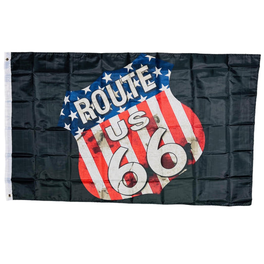 Double Stitched Route 66 The Mother Road 3X5 Flag