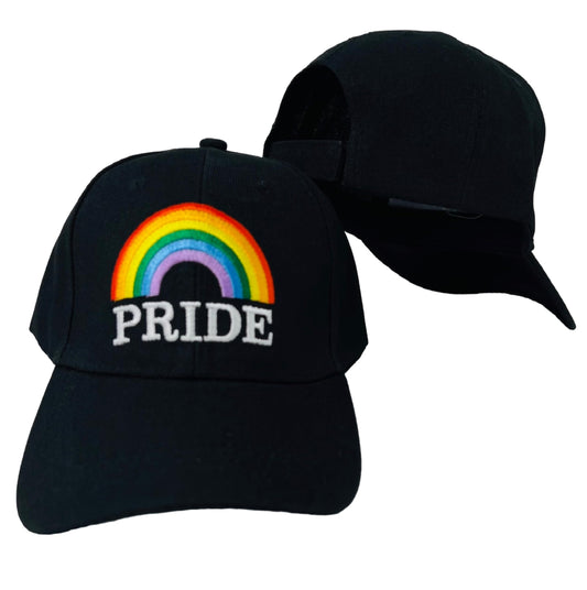 Unisex Rainbow Pride Adjustable Baseball Cap Embroidered Pride Rainbow