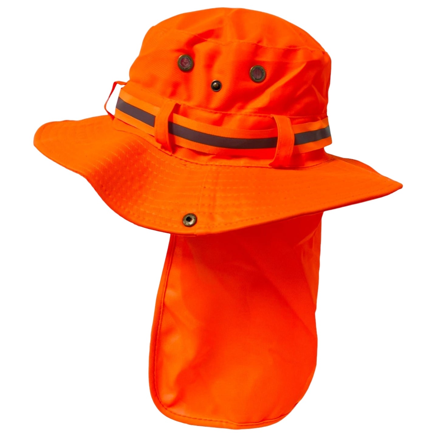 Packable and Adjustable Reflective Neon Boonie Sun Hat